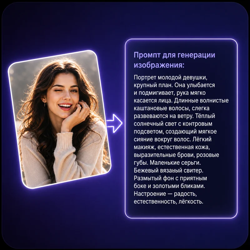 Промпт по фотографии